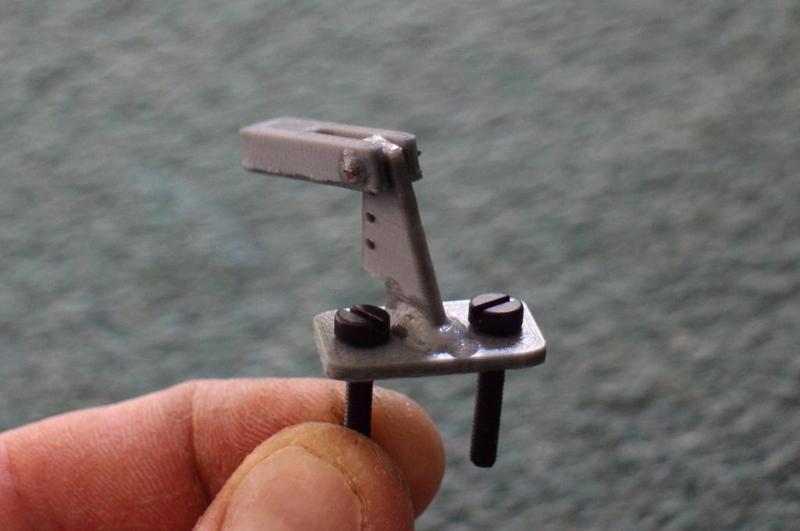 Raven flying wing elevon control horns