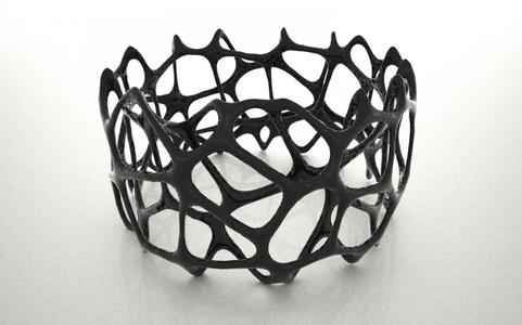 Voronoi Doubleshell Bracelet