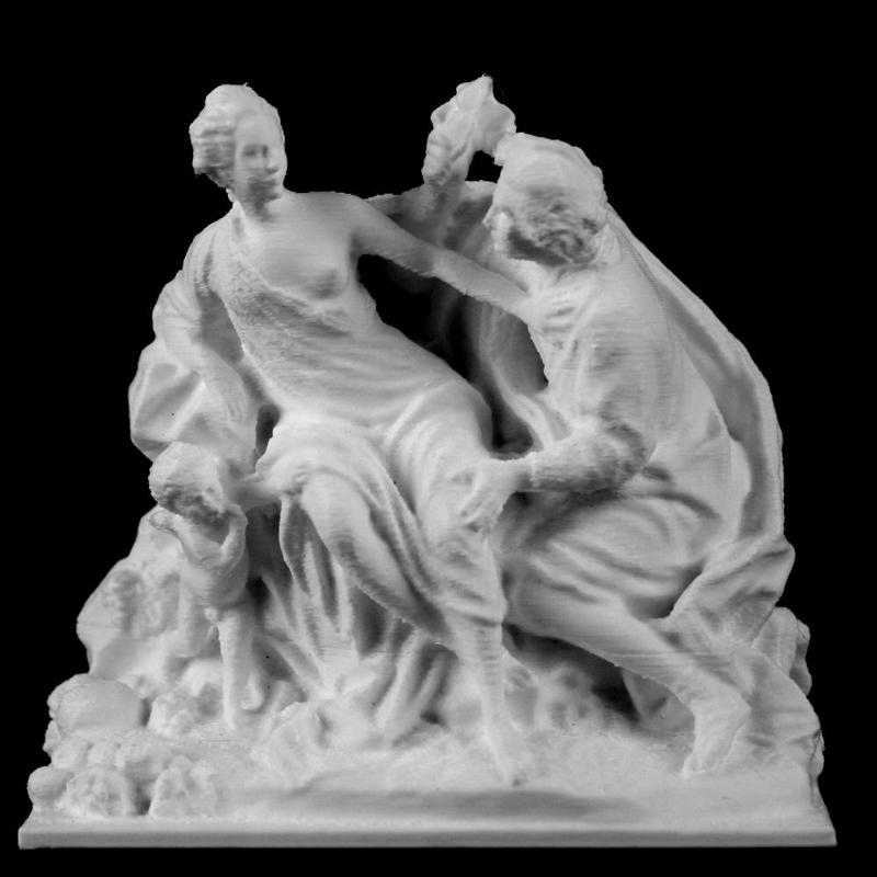 Vertumnus and Pomona at The Louvre, Paris