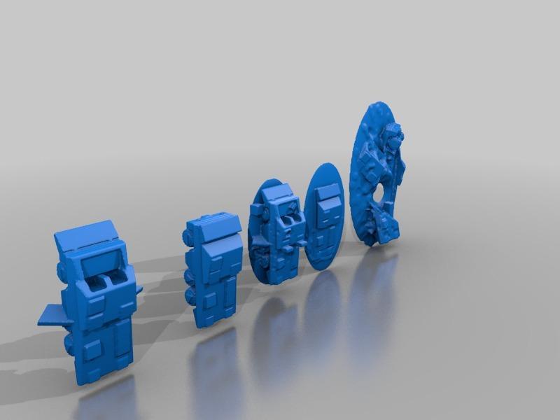 ROBOTECH EBSIS EDF RECON APC set