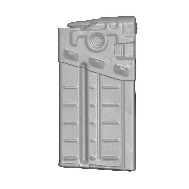 HECKLER & KOCH H&K HK G3 7.62X51MM / .308WIN 20 ROUND RIFLE MAGAZINE REAL SIZE SCAN