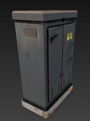 Model Making Model Electrical Transformer Boxes