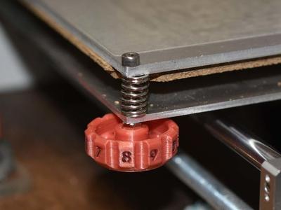 Bed leveling knob for JGAURORA A3