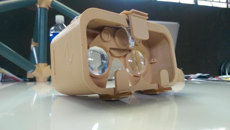 3D Printed Google Cardboard VR Headset
