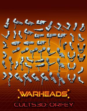 Priosner Arms - Melee Arms and Pistols (57 arm variants)
