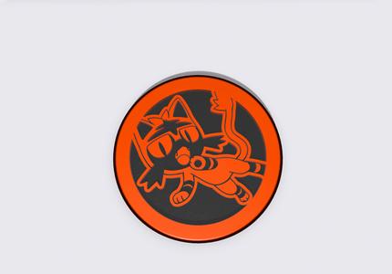 Litten Pokemon TCG Coin