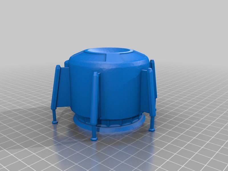 3DBear Mars Growing pod - a Collapsible Martian Base remix