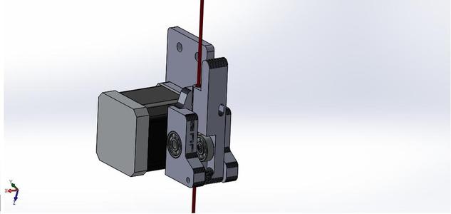MK8-MK7 Bowden Extruder