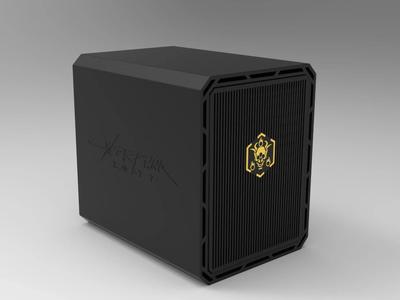 QNAS4 V2 Case 2077 Color Scheme Cyberpunk