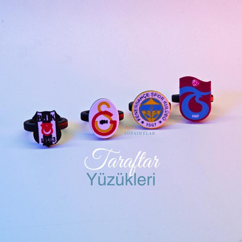 Fenerbahçe, Galatasaray, Beşiktaş, Trabzonspor Rings