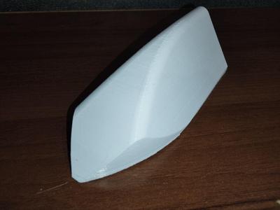 Increasing the antenna cover on a car