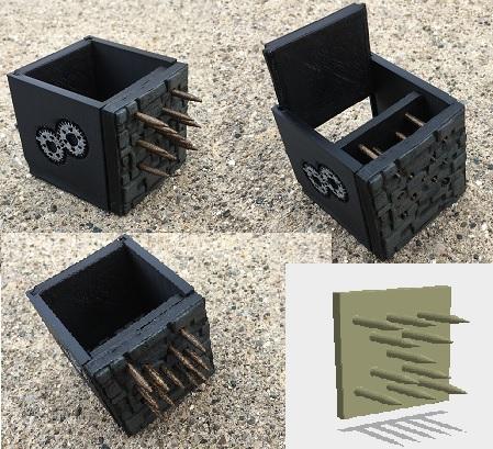 Miniature Sliding Spike Trap