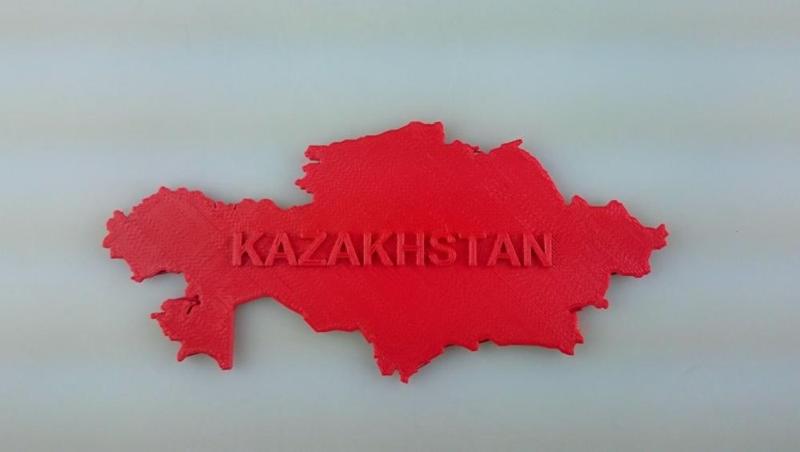 Map of Kazakhstan