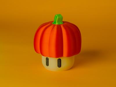 CUTE PUMPKIN STASHBOX SECRET CONTAINER - GLUELESS SNAP DESIGN, 3 SIZES