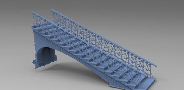 Baroque Stair pillars design