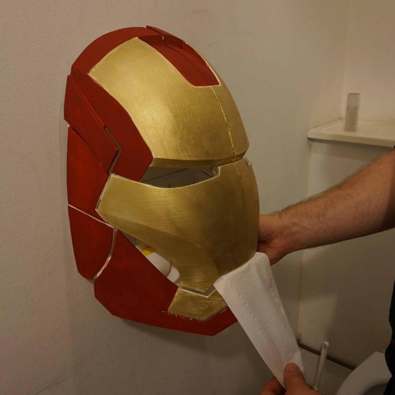 Iron Man Toilet Roll Holder