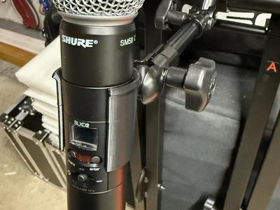Ram Mount Wireless Microphone Holder – Shure SLXD