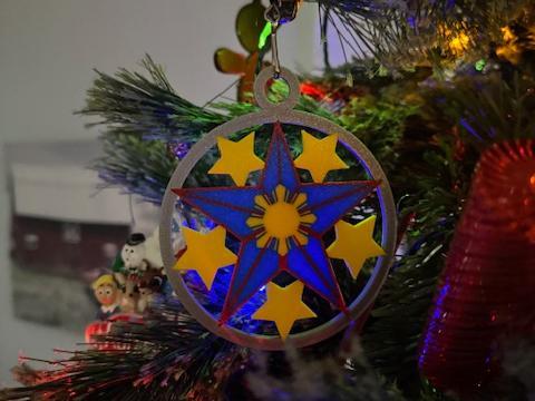 Pinoy Style Parol Ornament