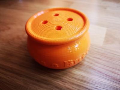 Button box / pot - Boite à boutton