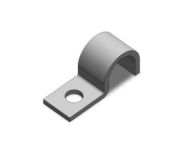 Mounting clamp Ø8/10/12mm [screwable]