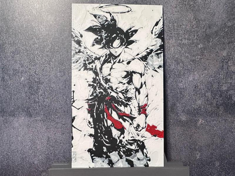 Hueforge Goku - Divine Warrior Akira Toriyama