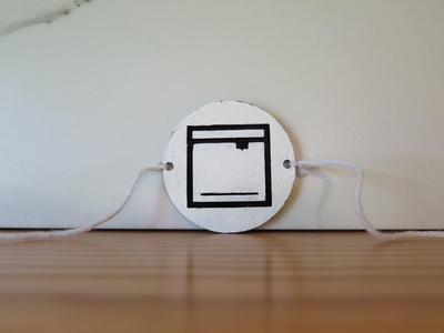 Thaumatrope 3D Printed Maker Coin