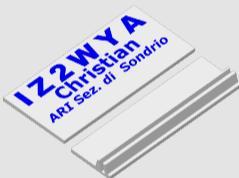 Hamradio Callsign Plate