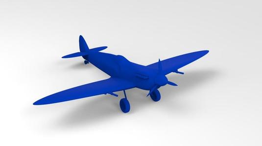 Supermarine Spitfire MkVb 3D Print