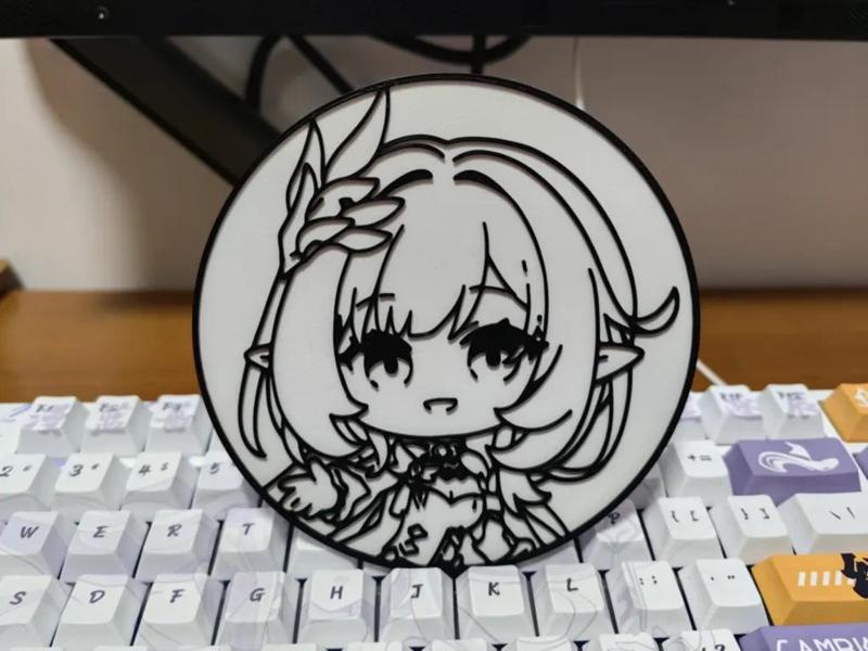 Elysia Acrylic Keychain