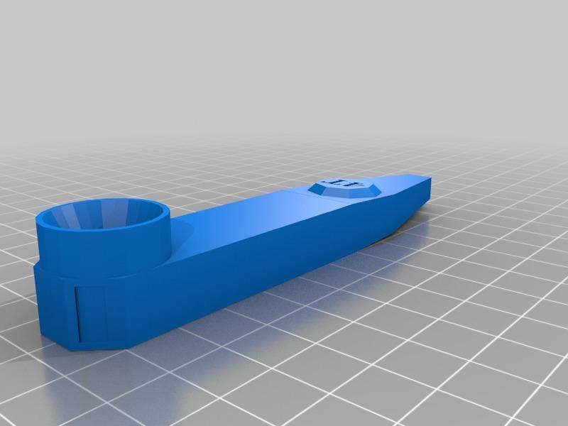 Tri Chamber Smoking pipe Ambidextrous Complete with spare parts by 4T