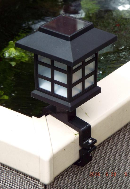 Affinity Pool Solar Lamp Bracket