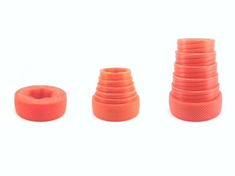 Screw threaded telescopic platform (30mm, 6 segments)