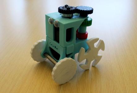 GearBot: A Gear Driven Robot