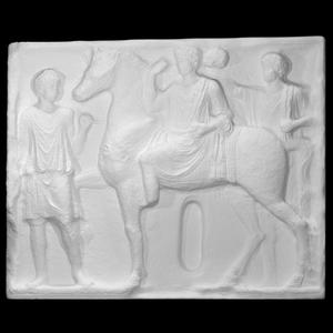 Funeral relief of a horseman