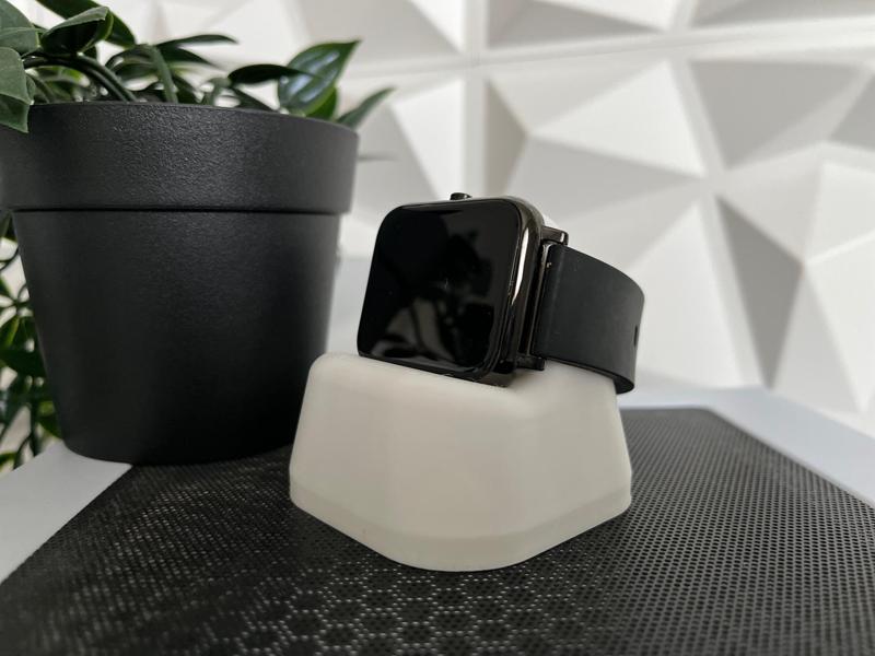 Modern Apple Watch charging dock