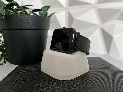 Modern Apple Watch charging dock