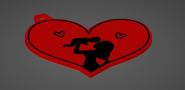 Mother's Day keychain