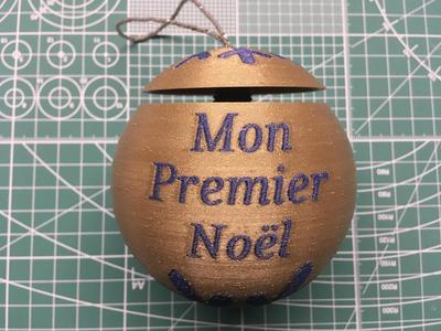 Surprise Christmas Ball - My First Christmas - 8 cm / 3.15 inch