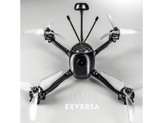 Exversa Juno 6mm Carbon Mini Quad - No Shell - Pre-order