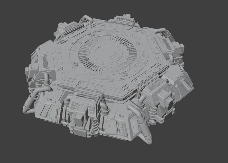 Mech Bases - Hex