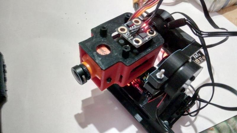 RunCam Split Mini 2X GimBal prototype