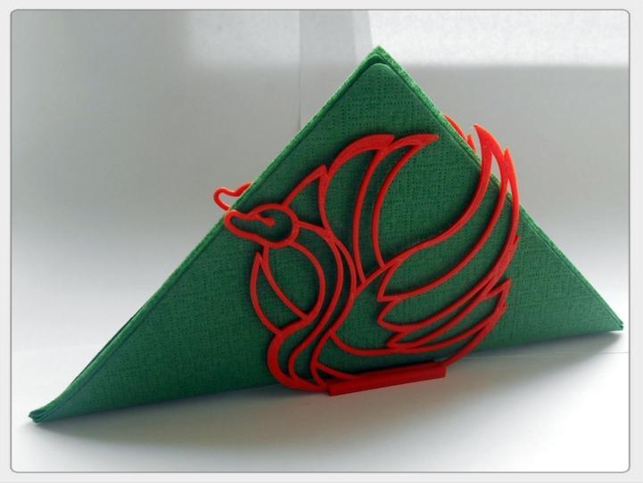 Stand for napkins "swan"