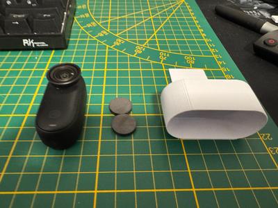 Insta go3 go3s helmet mount