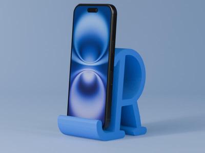 PHONE HOLDER LETTER R