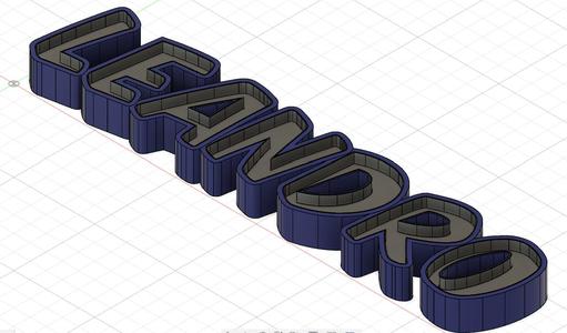 LED NAME SIGN - LEANDRO (GIFT/ DECO/ DESIGN)