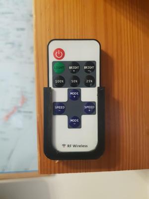 RGB LED strip controller holder