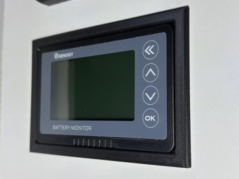Renogy Battery Monitor cover plate