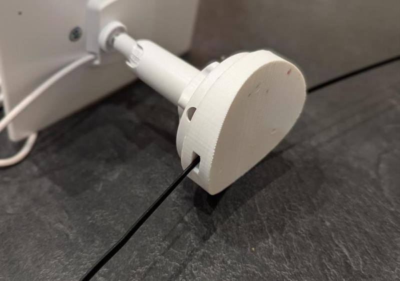 AOSU camera solar panel support for concrete 20 cm pillar