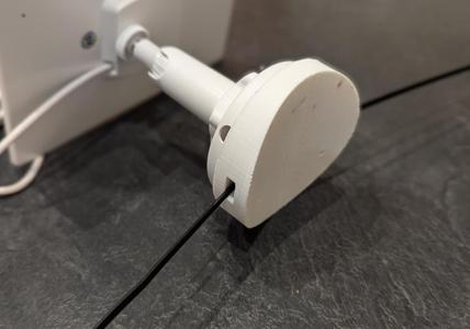 AOSU camera solar panel support for concrete 20 cm pillar