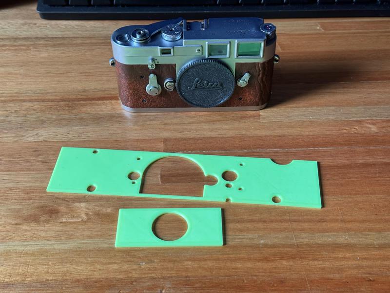 Leica M3 Leatherette Cutting Template
